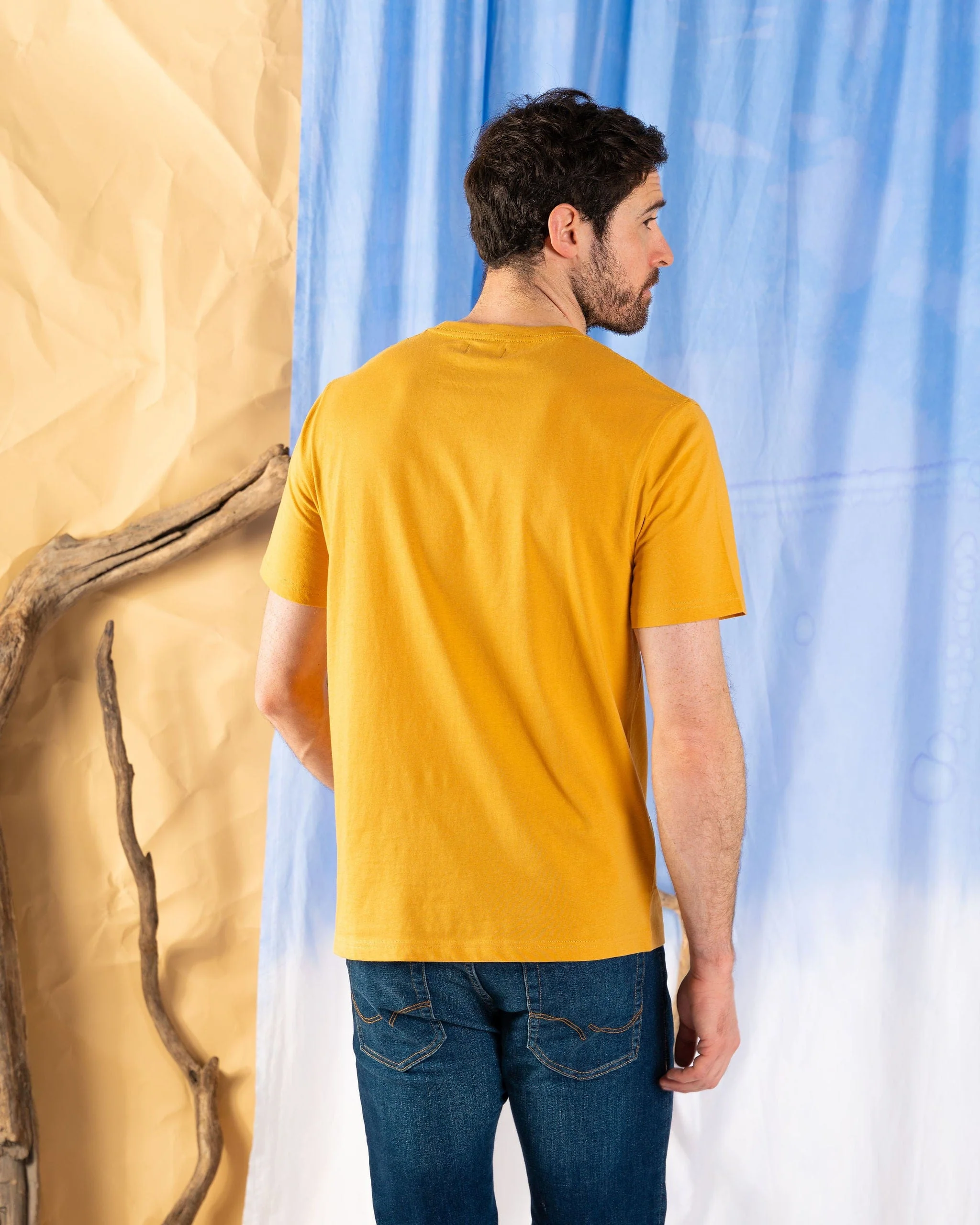 AC Highway - Mens Short Sleeve T-Shirt - Yellow - Image 6