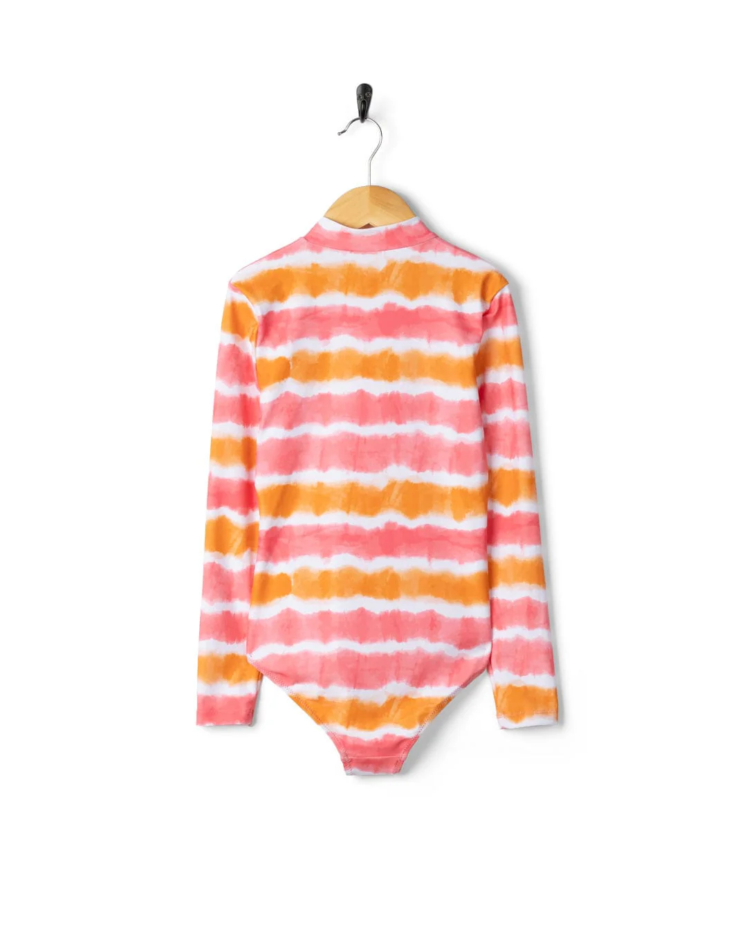 Accoya - Kids Tie Dye Swimsuit - Pink/Orange - Image 2