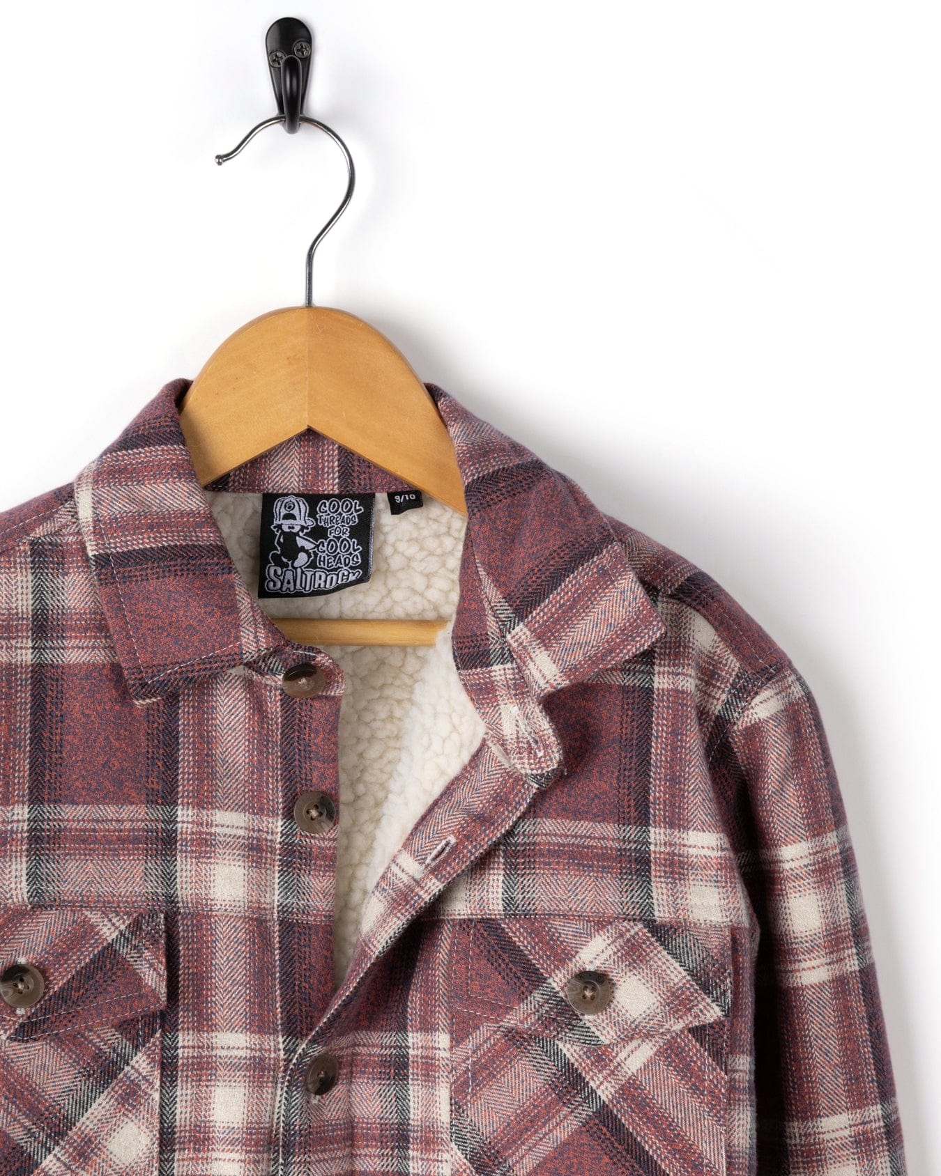 Alana - Kids Shacket - Pink Check - Image 2