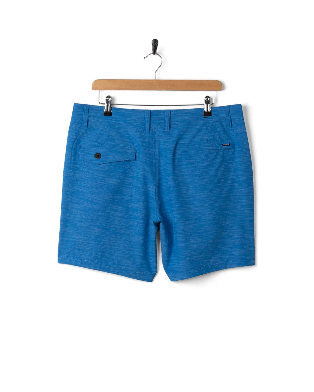 Amphibian 17 - Mens Hybrid Board Shorts - Mid Blue - Image 7