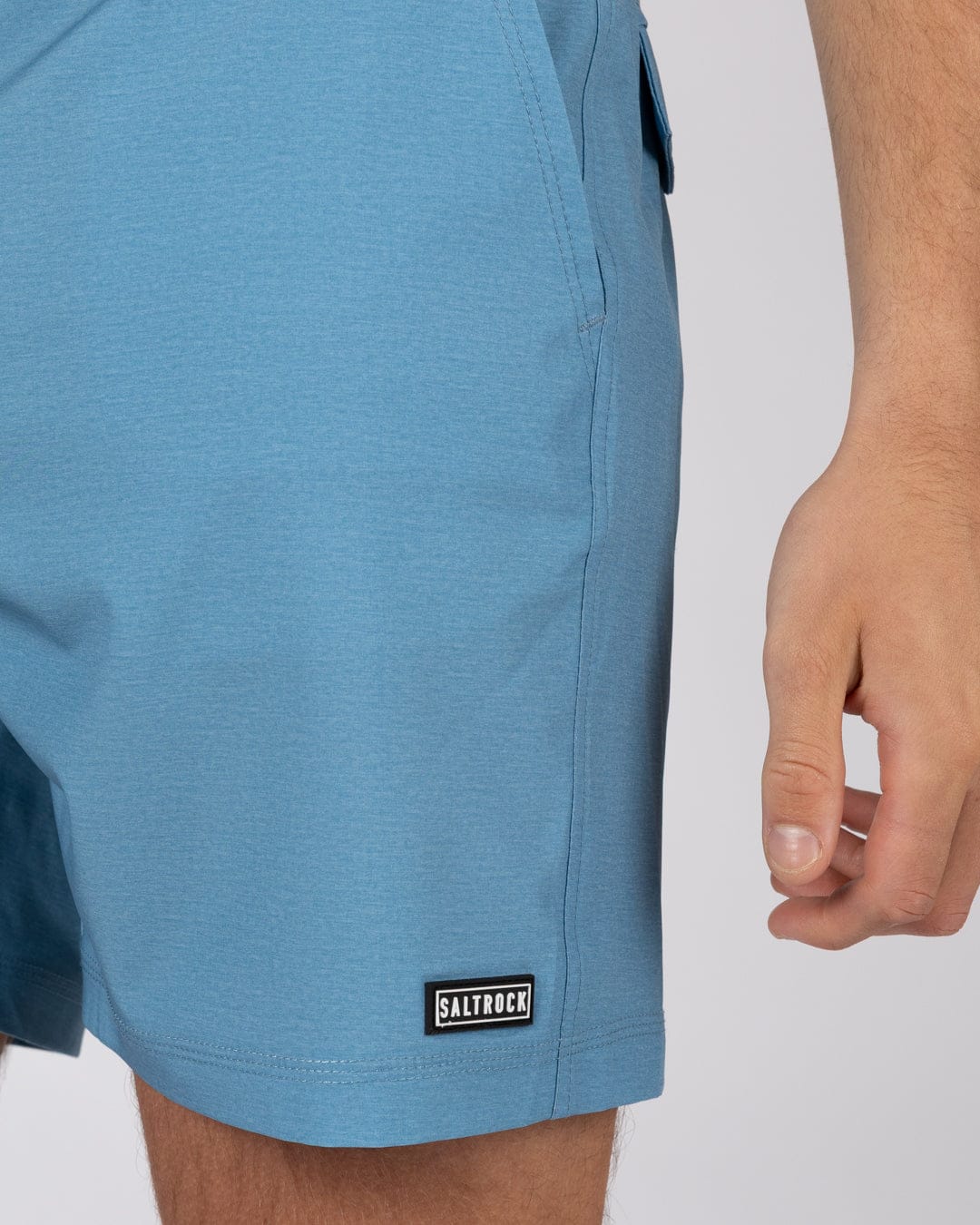 Amphibian 17 - Men's Hybrid Shorts - Blue - Image 3