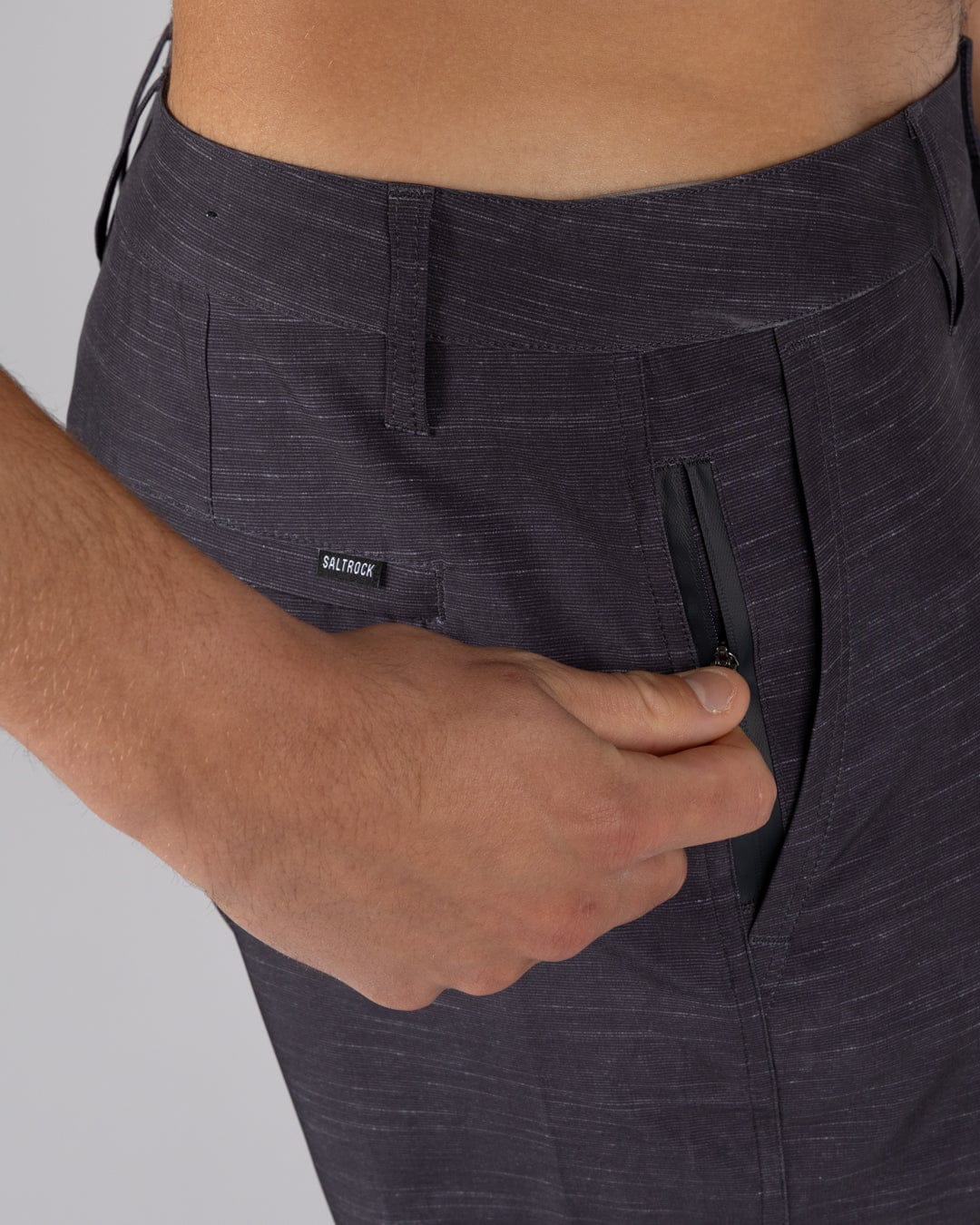 Amphibian 2 -Mens Hybrid Shorts - Dark Grey - Image 5