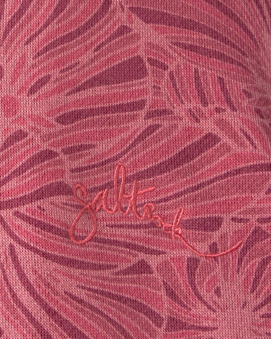 Harper - Womens All Over Print Longline Pop Sweat - Pink - Image 8