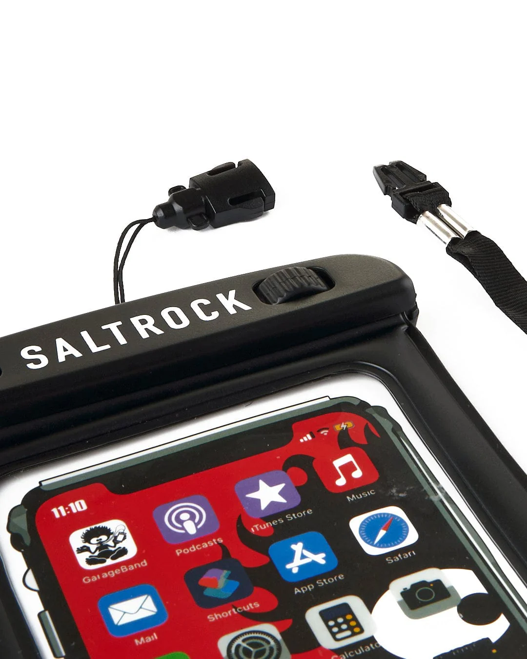 Aqua - Waterproof Phone Pouch - Black - Image 4