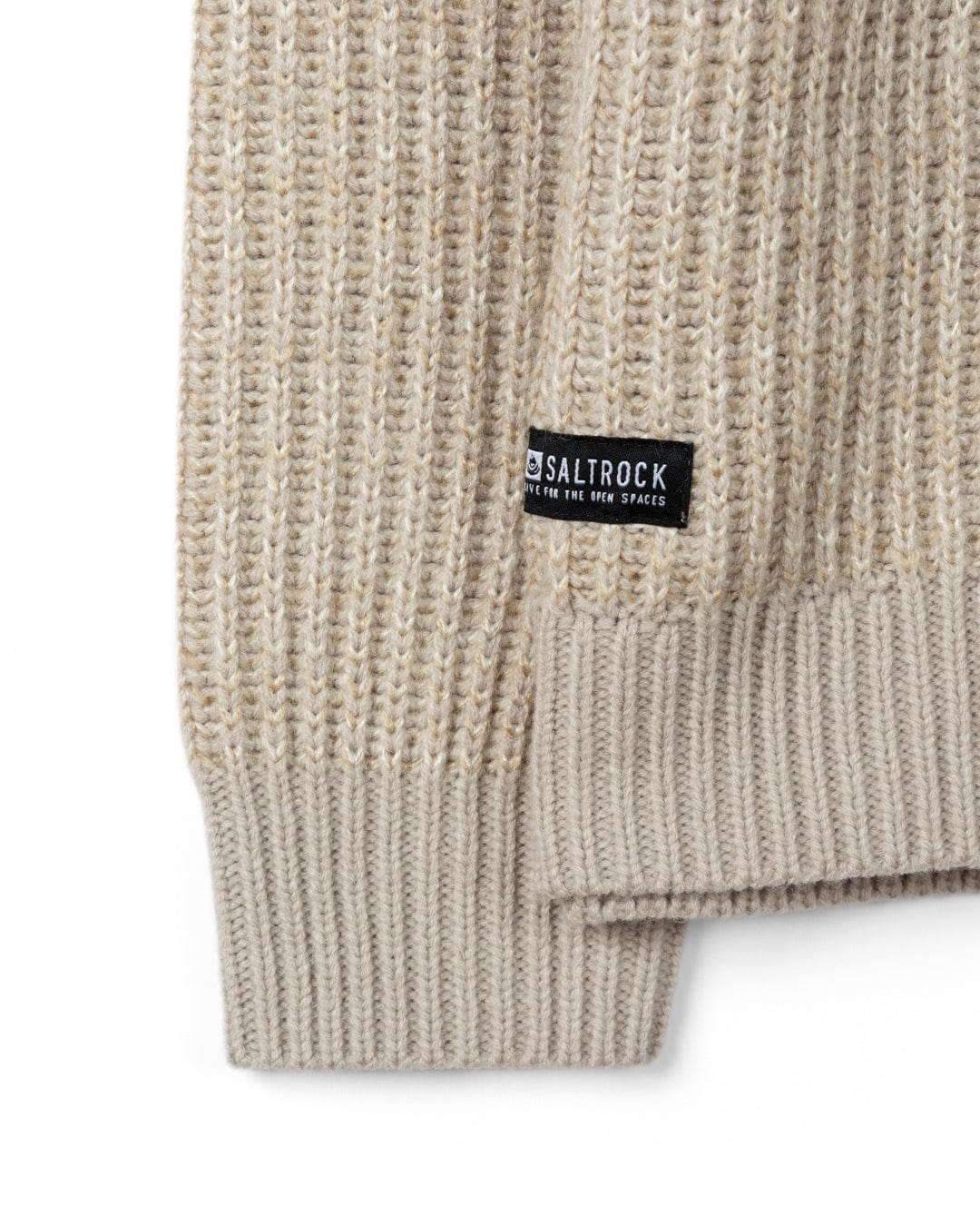 Arlen - Mens Knitted Jumper - Cream - Image 5