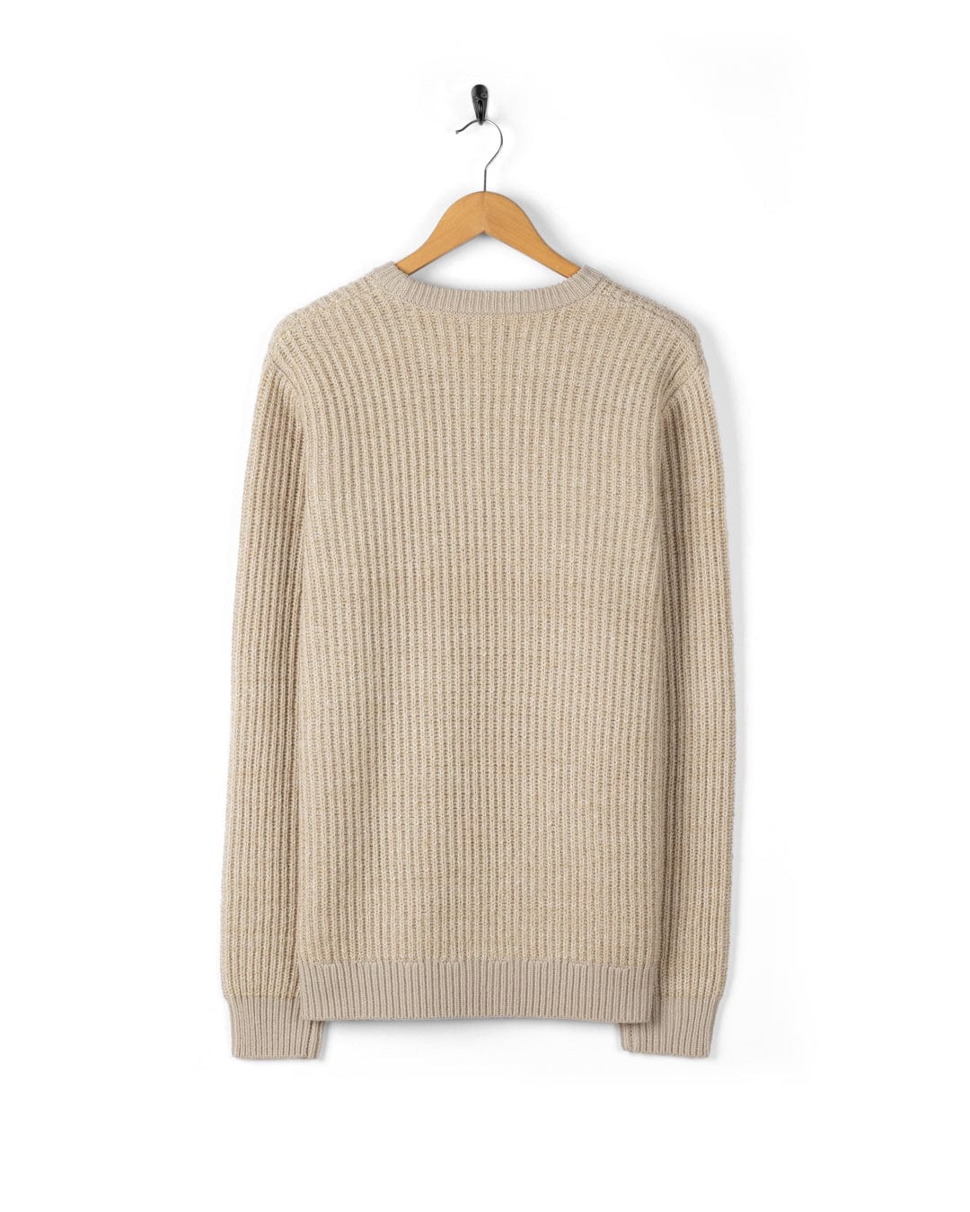 Arlen - Mens Knitted Jumper - Cream - Image 6