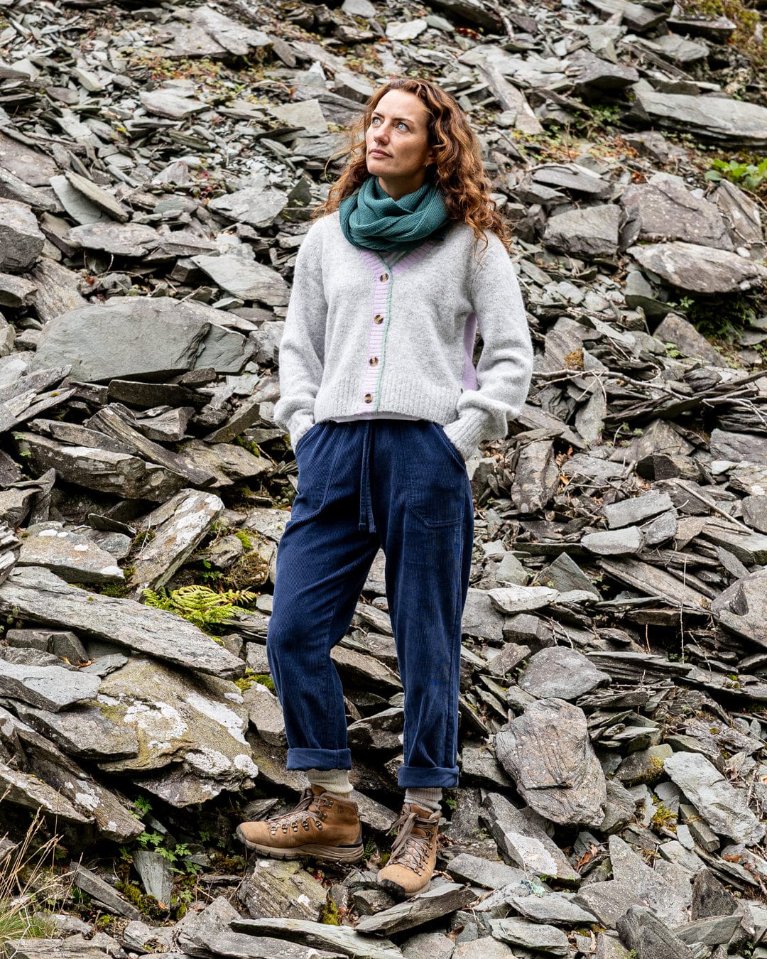Artie - Womens Cardigan - Grey - Image 4
