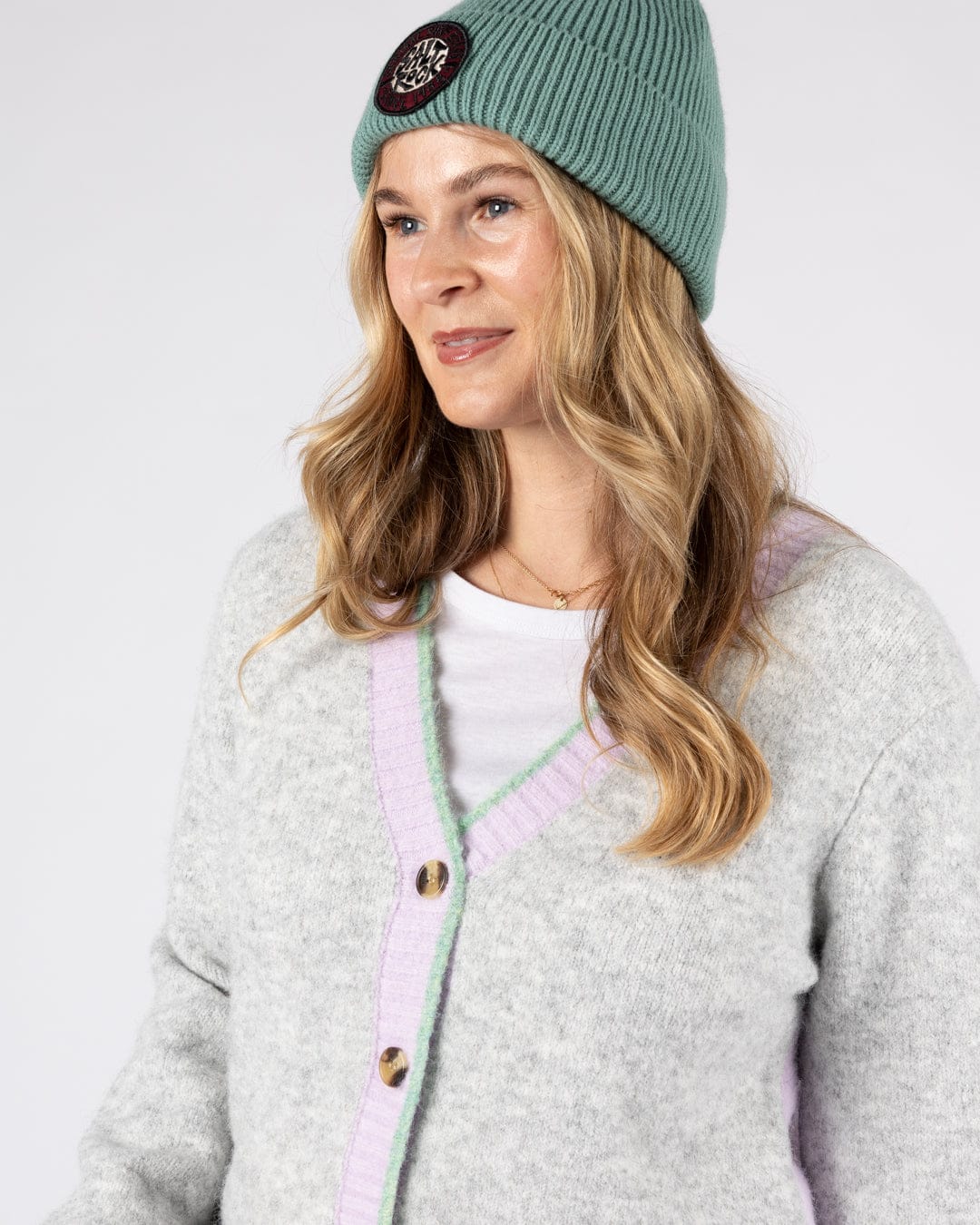 Artie - Womens Cardigan - Grey - Image 6