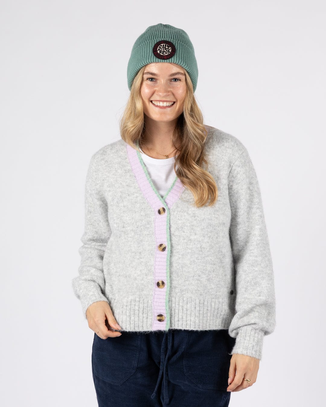 Artie - Womens Cardigan - Grey - Image 8