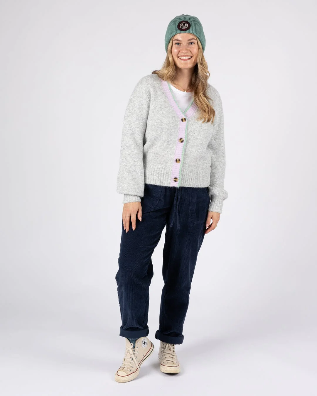 Artie - Womens Cardigan - Grey - Image 9