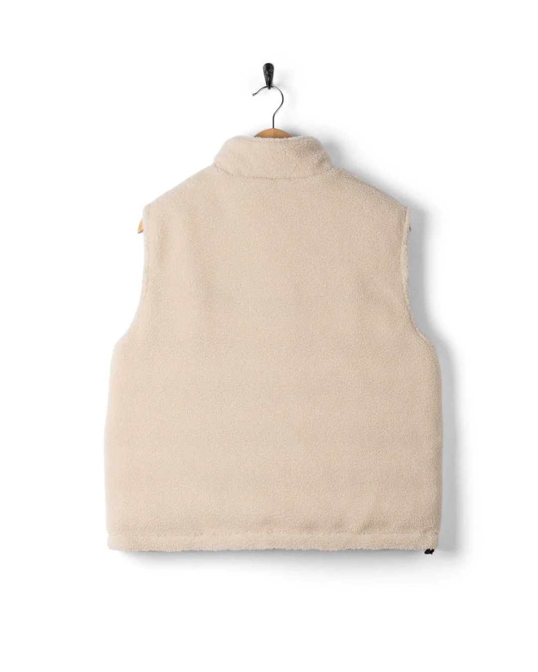 Astra Fleece - Womens Reversible Gilet - Green/Cream - Image 18