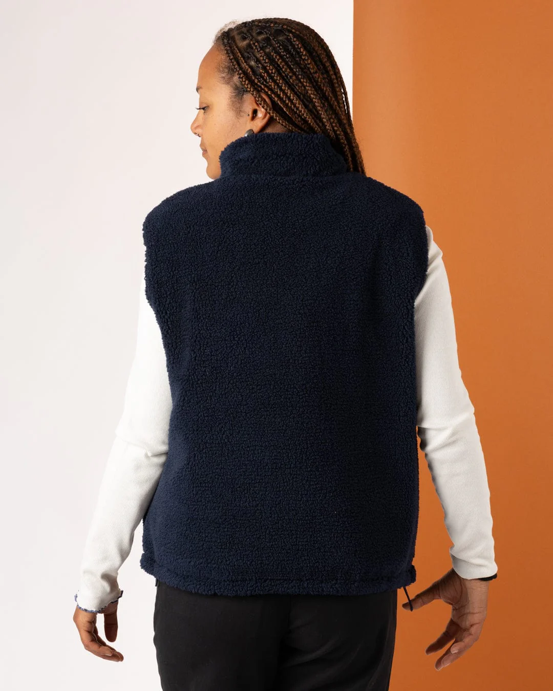 Astra Fleece - Womens Reversible Gilet - Blue/Pink - Image 13