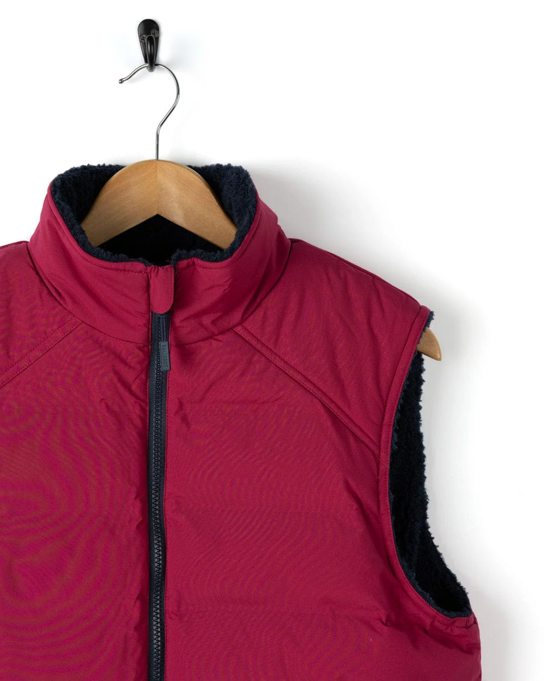 Astra Fleece - Womens Reversible Gilet - Blue/Pink - Image 23