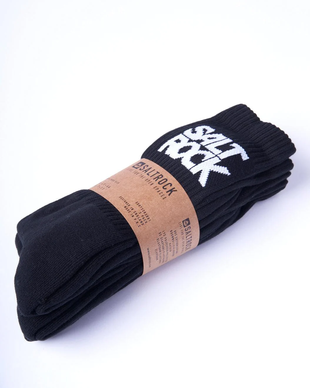 Athletic 3 Pack of Socks - Black - Image 2
