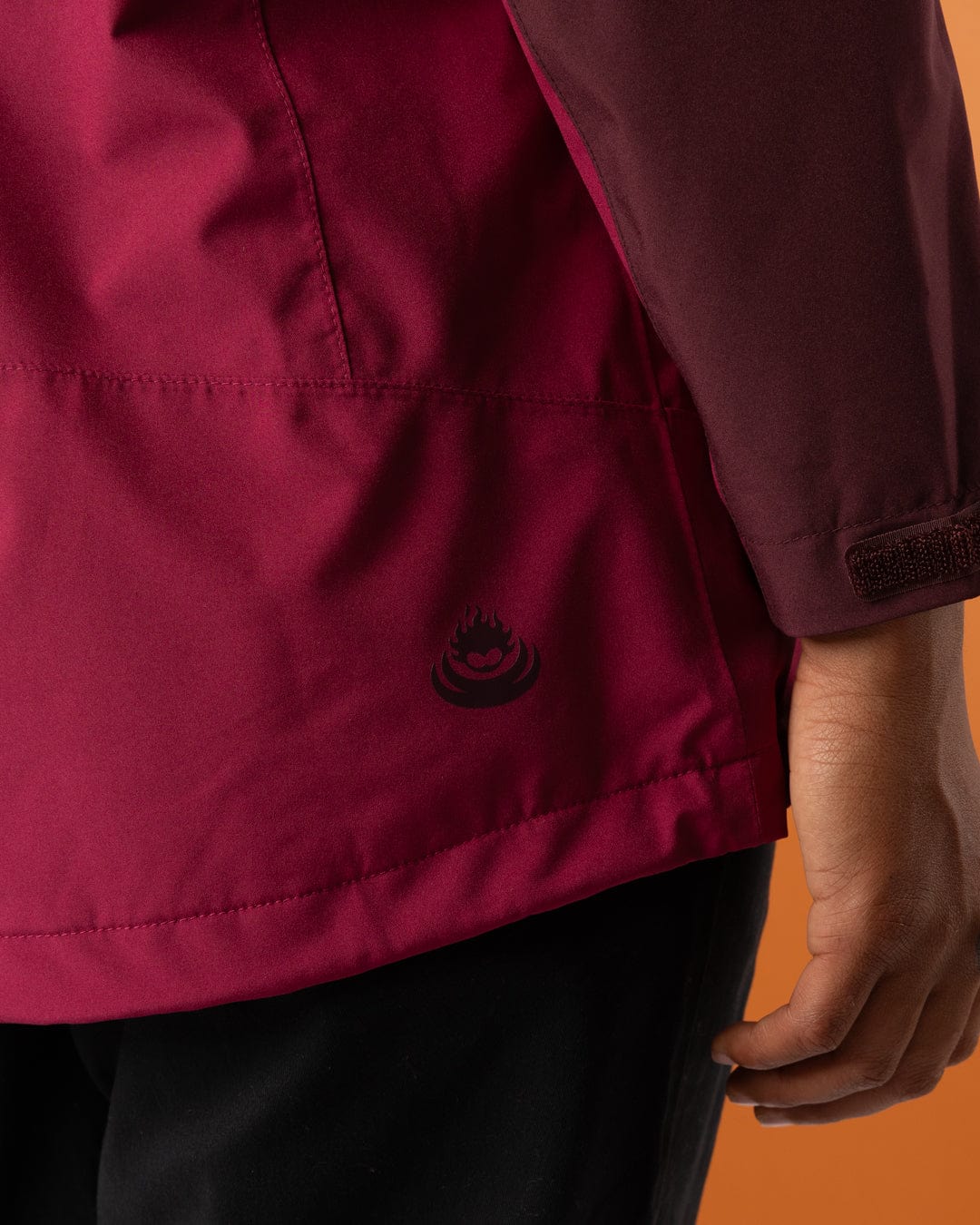 Aubrey Colourblock - Womens - Waterproof Jacket - Dark Pink - Image 16