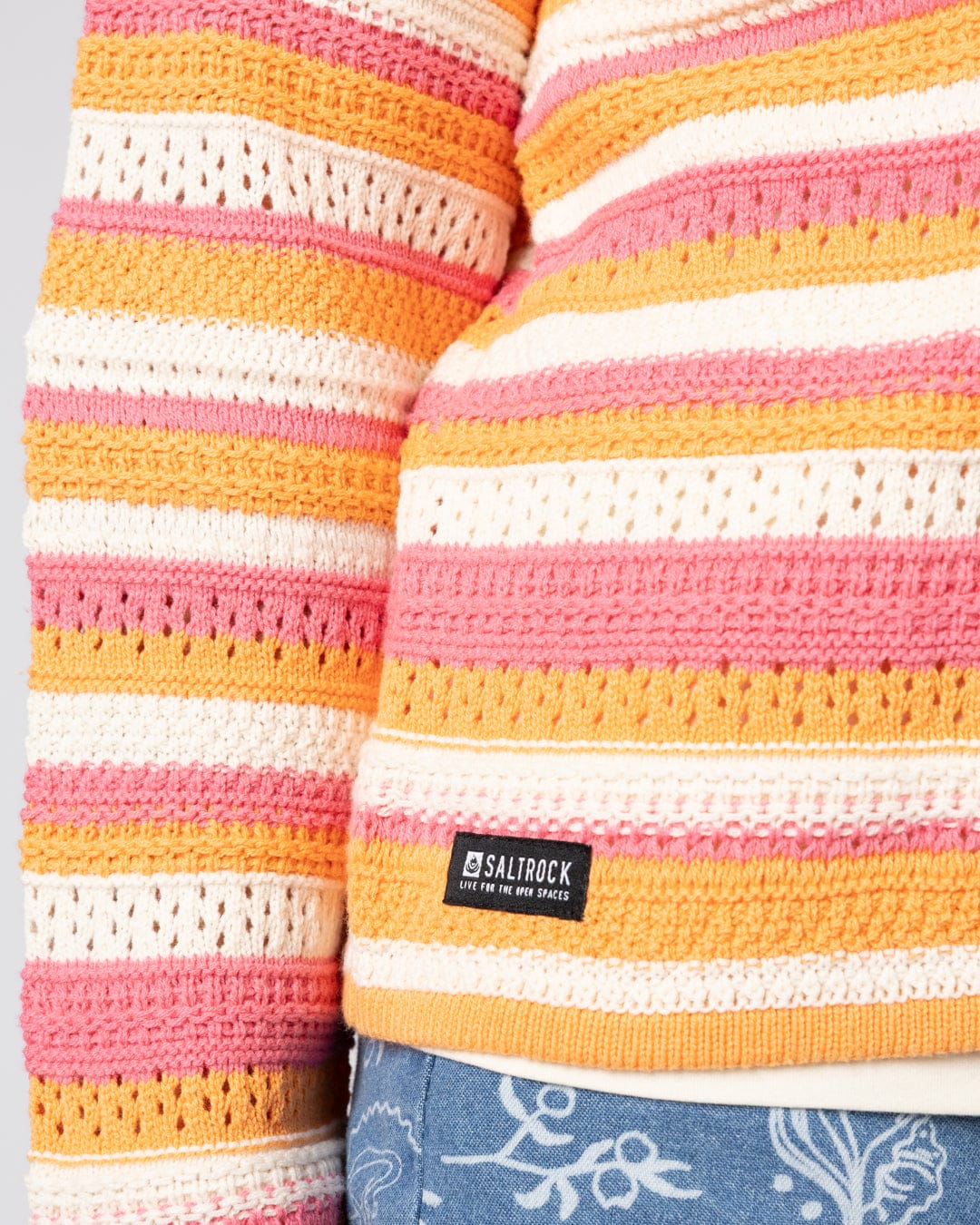 Aurelia - Womens Hooded Jumper - Bright Pink - Image 6