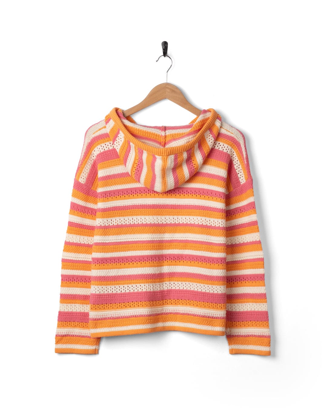 Aurelia - Womens Hooded Jumper - Bright Pink - Image 8