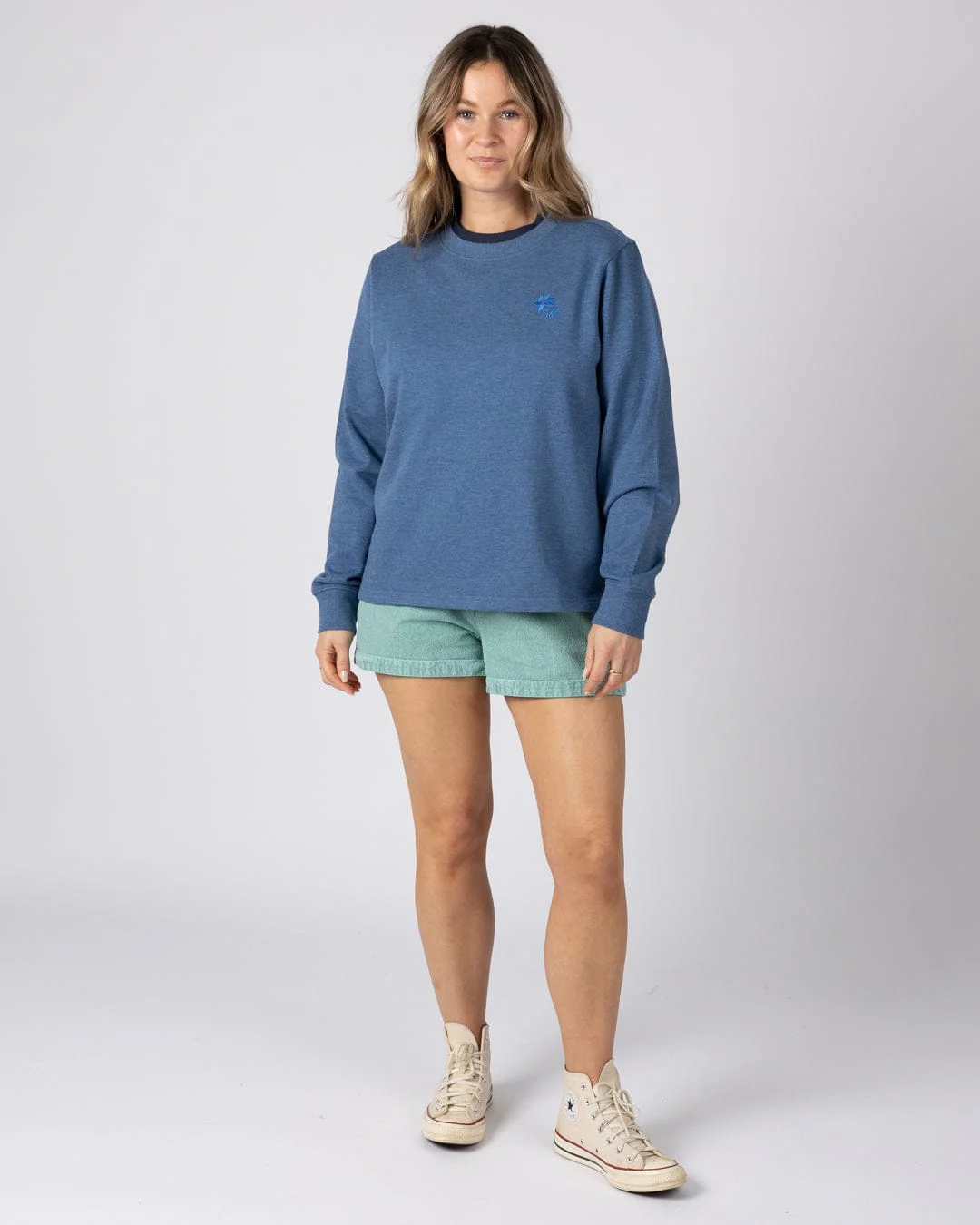 Austol - Womens Sweatshirt - Bright Blue - Image 5