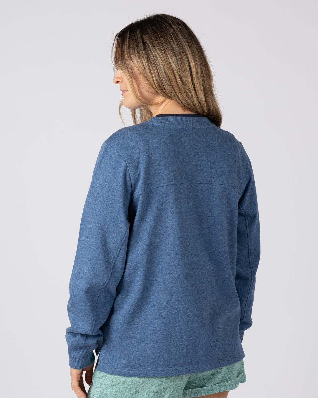 Austol - Womens Sweatshirt - Bright Blue - Image 6