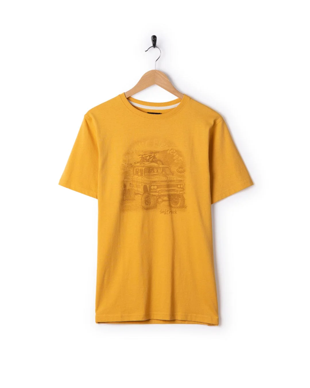 Axle - Mens Short Sleeve T-Shirt - Yellow - Image 6