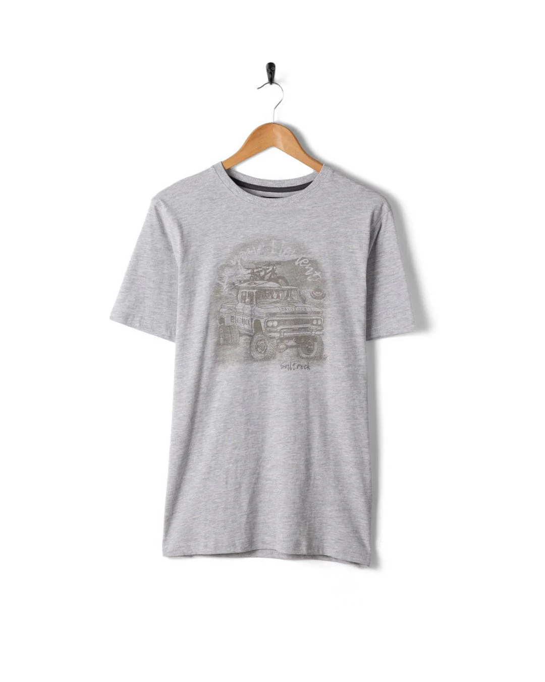 Axle - Mens Short Sleeve T-Shirt - Grey - Image 3