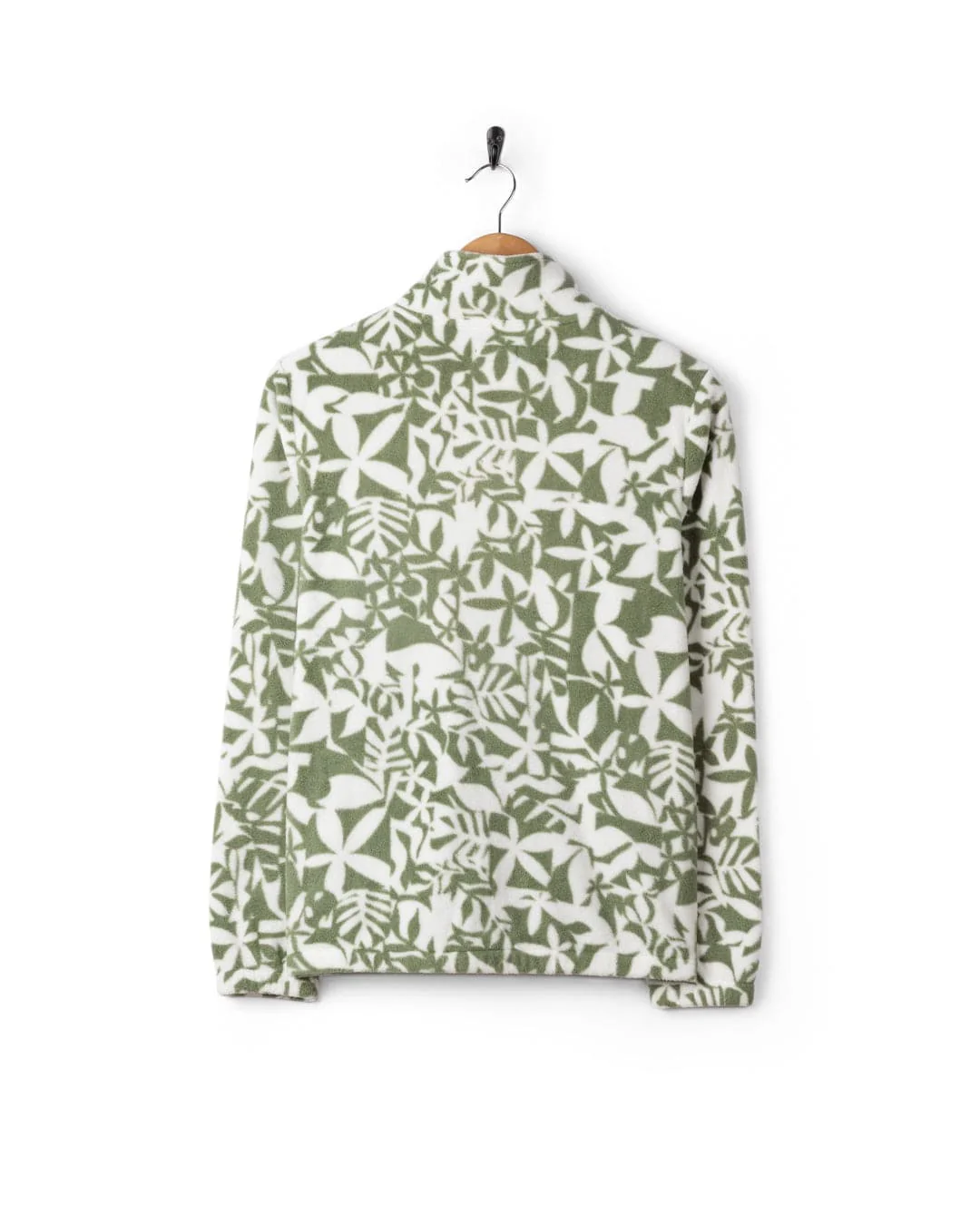 Balance  - Womens Zip Fleece - Light Green - Image 7