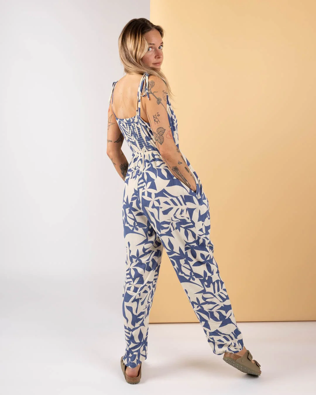 Balance - Womens Jumpsuit - Blue - Image 3