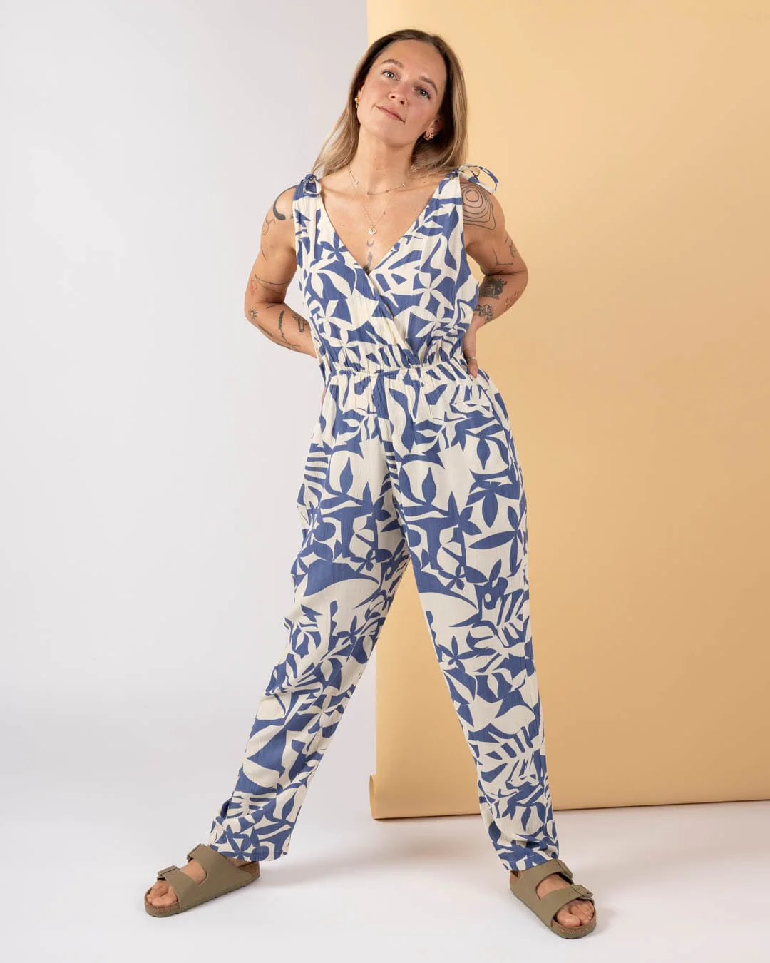 Balance - Womens Jumpsuit - Blue - Image 8