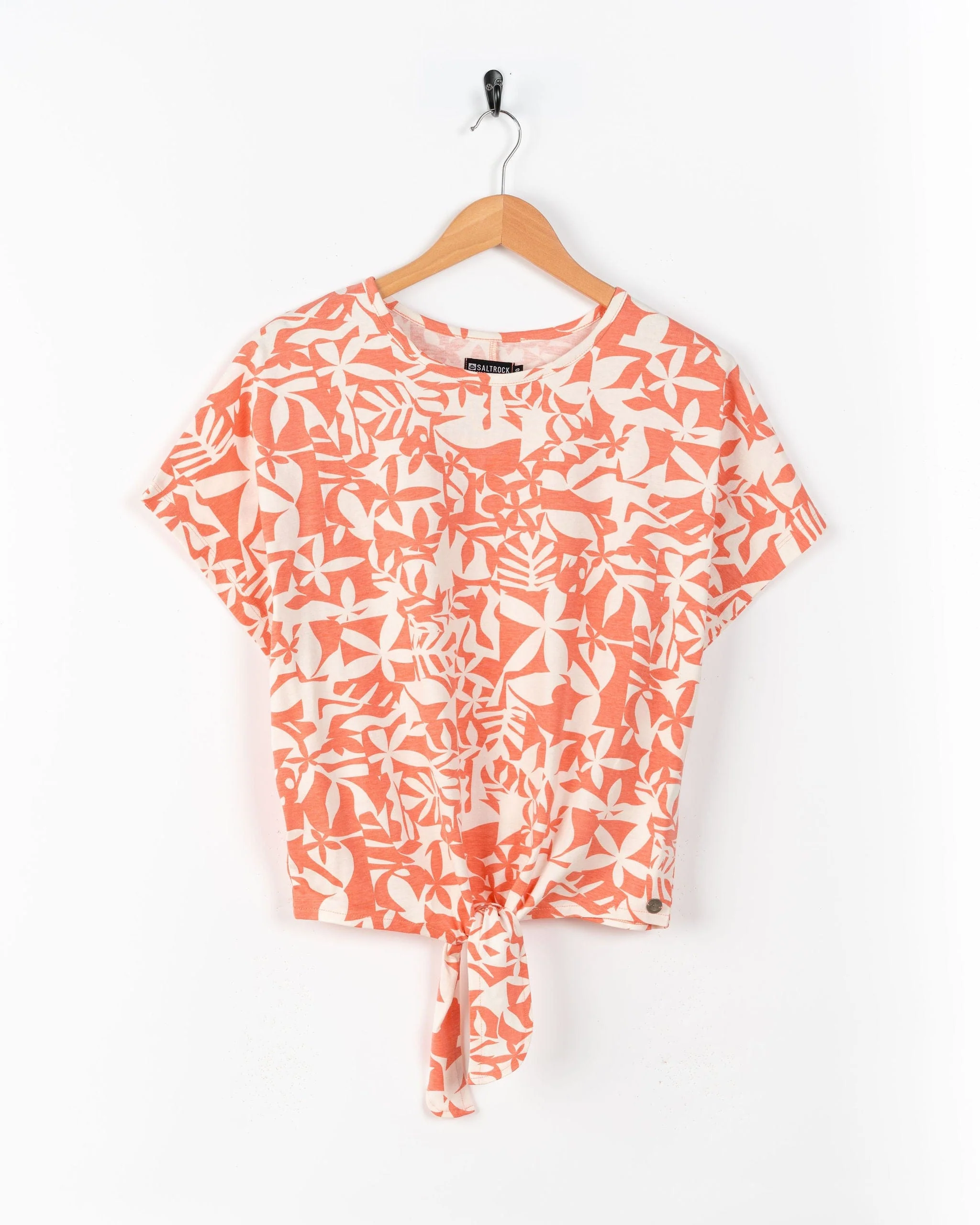 Balance  - Womens Short Sleeve T-Shirt  - Coral - Image 2
