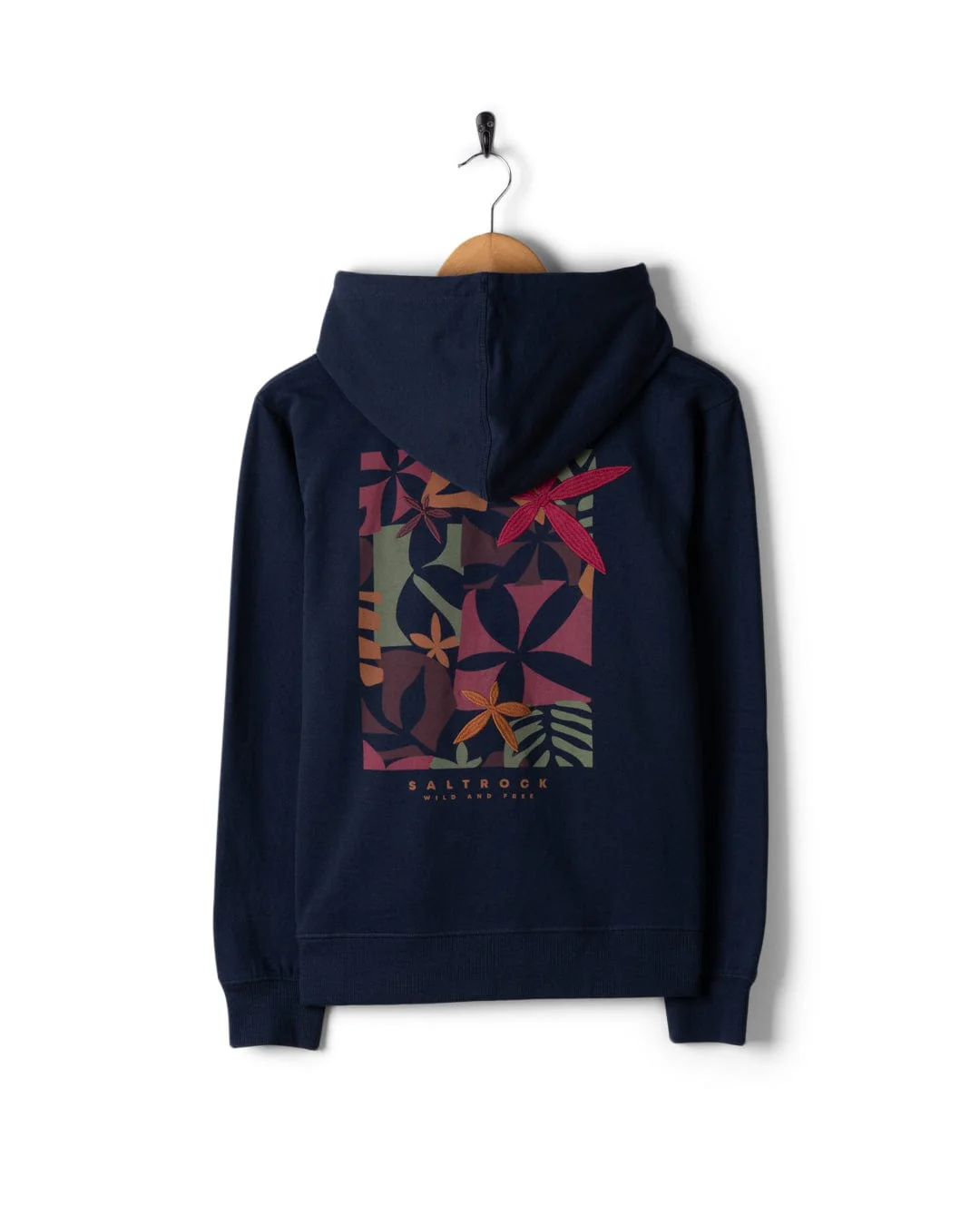 Balance Wild - Womens Zip Hoodie - Blue - Image 11