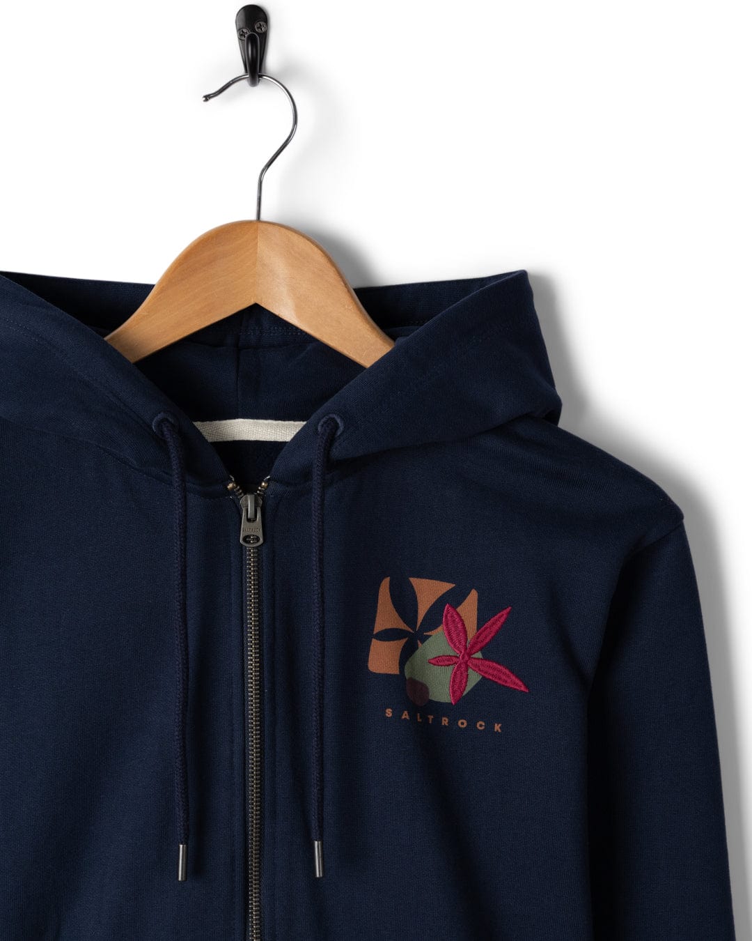 Balance Wild - Womens Zip Hoodie - Blue - Image 9