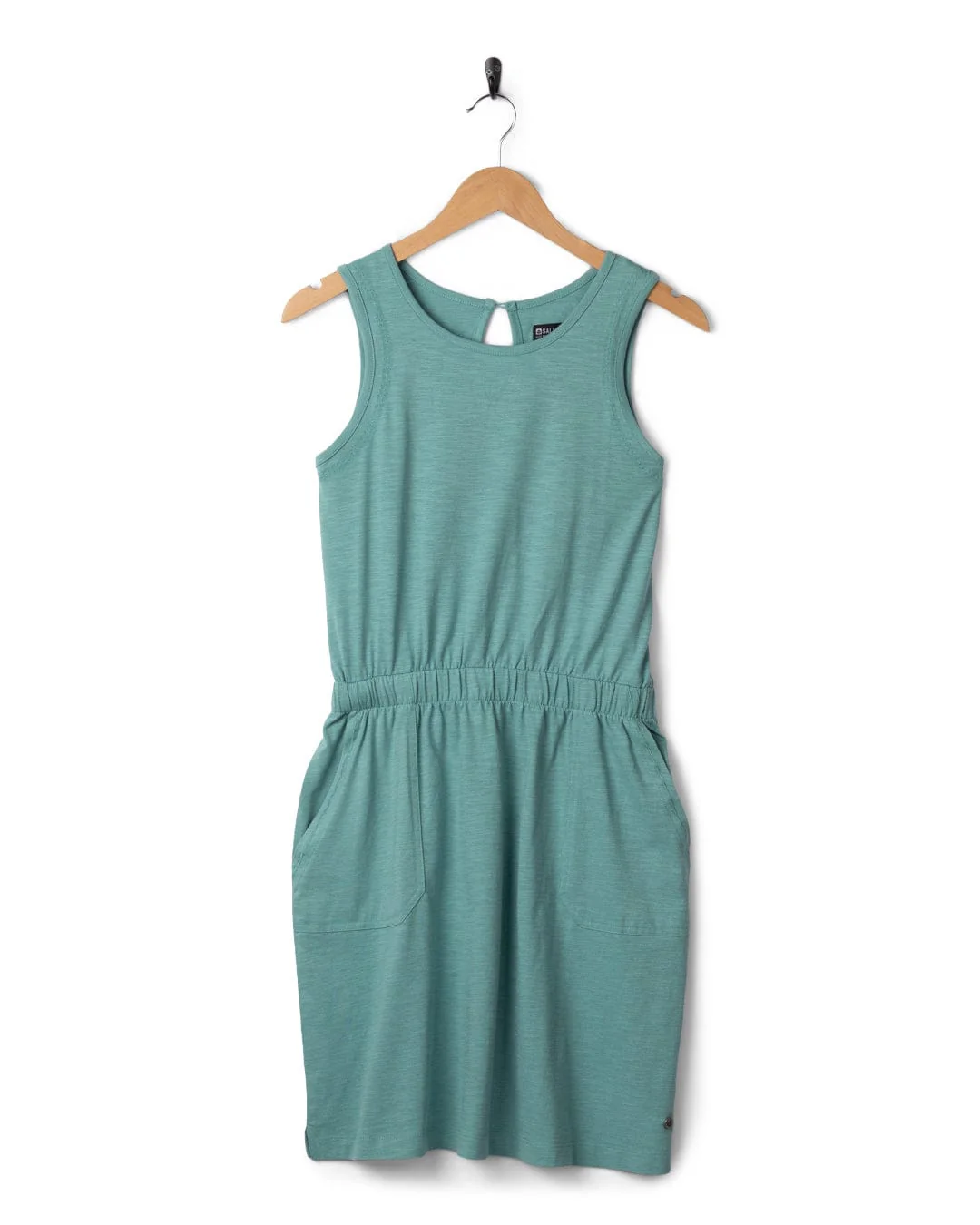 Bauhaus- Womens Slub Dress - Blue - Image 3