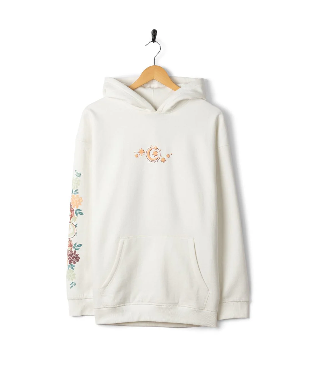 Better Days - Womens Oversized Pop Hoodie - Cream - Image 9