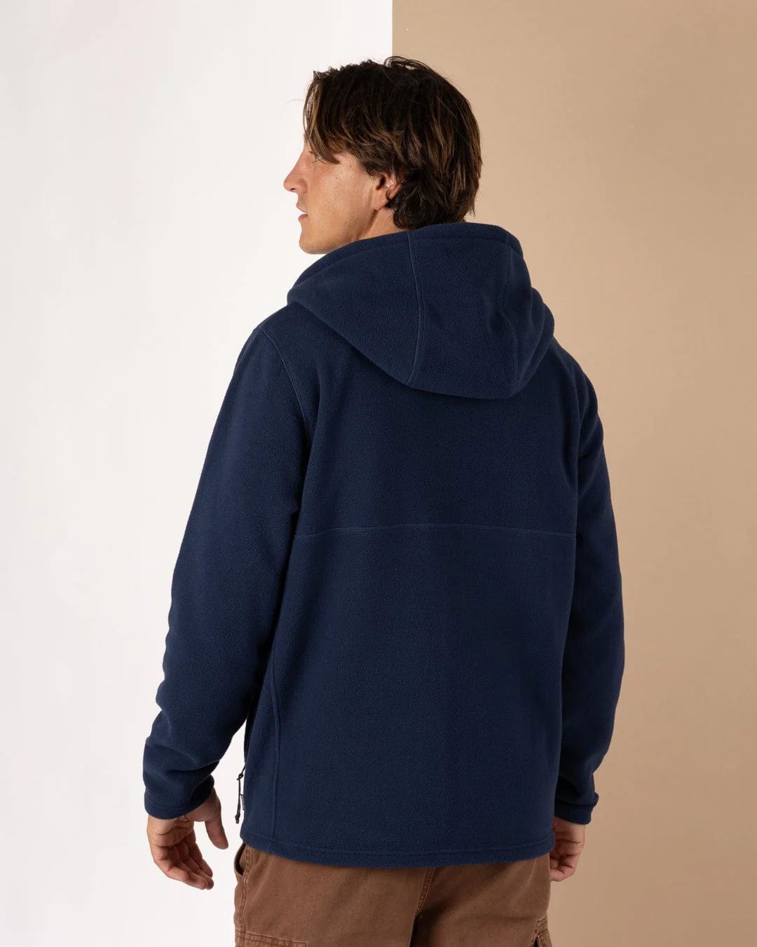 Bradford - Mens Zip Fleece - Blue - Image 5