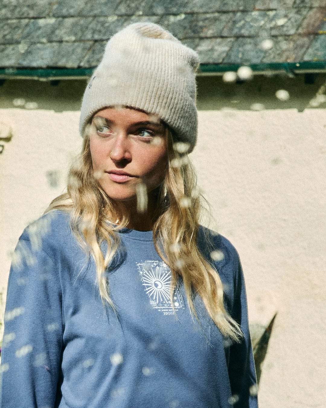 Brushed Maine - Recycled Beanie - Cream - Image 4