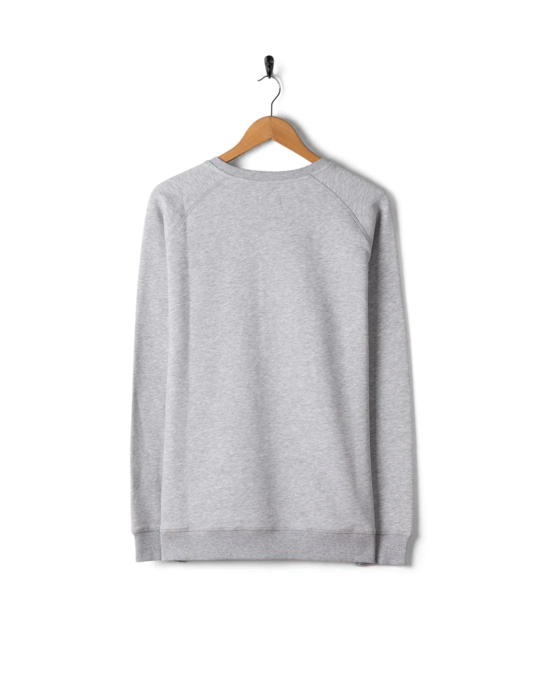 Camo Leaf Flame - Mens Sweat Shirt - Grey - Image 7