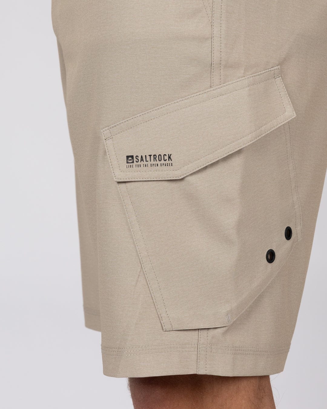 Cargo Amphibian II 21 - Mens Hybrid Shorts - Light Brown - Image 3