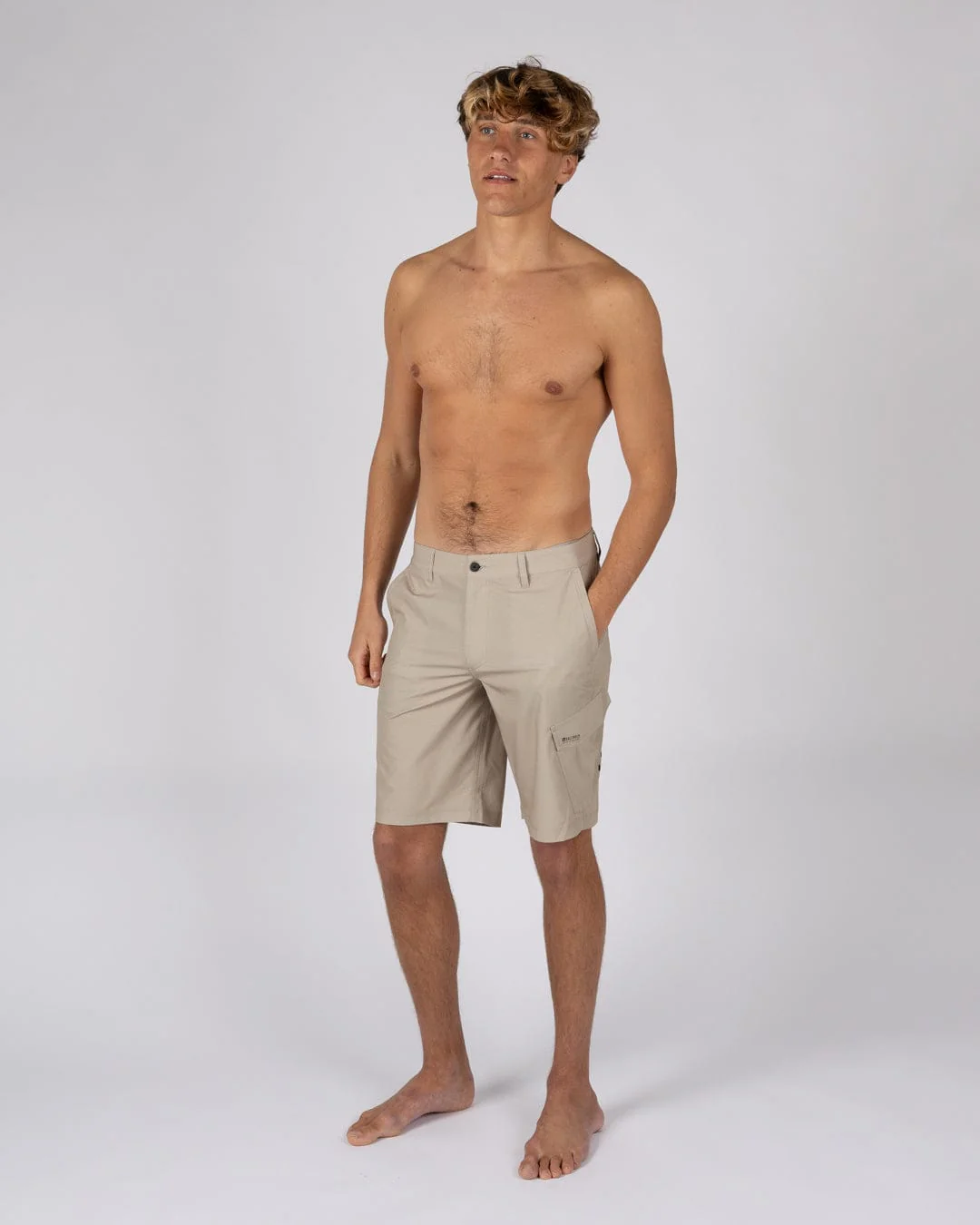 Cargo Amphibian II 21 - Mens Hybrid Shorts - Light Brown - Image 6