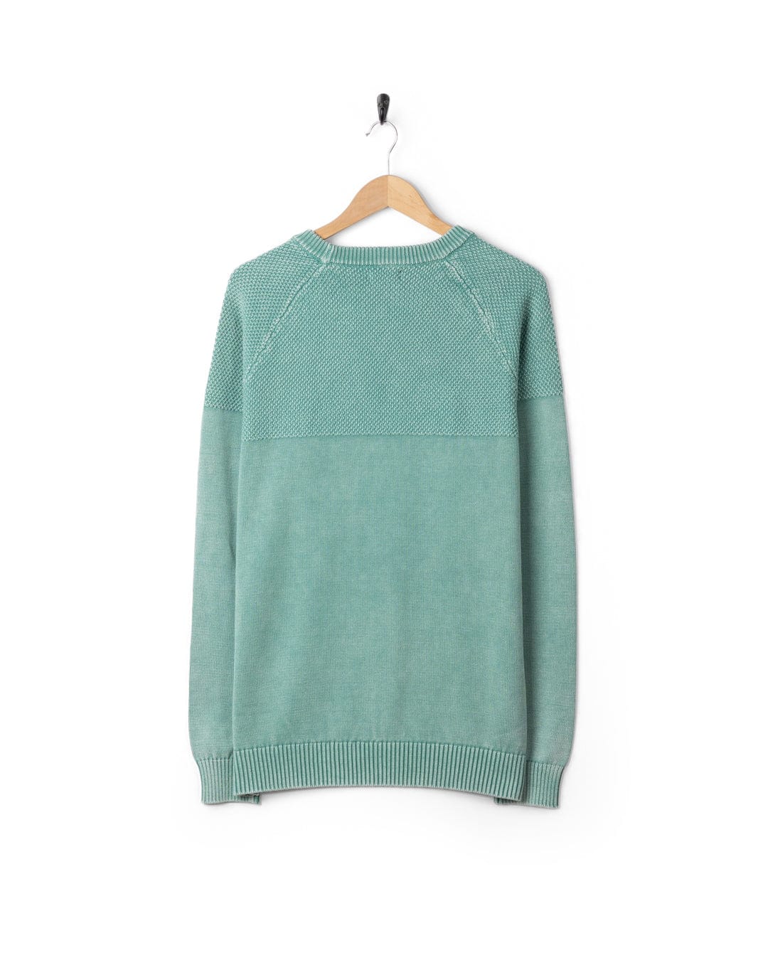 Coombe - Mens Knitted Jumper - Blue - Image 7