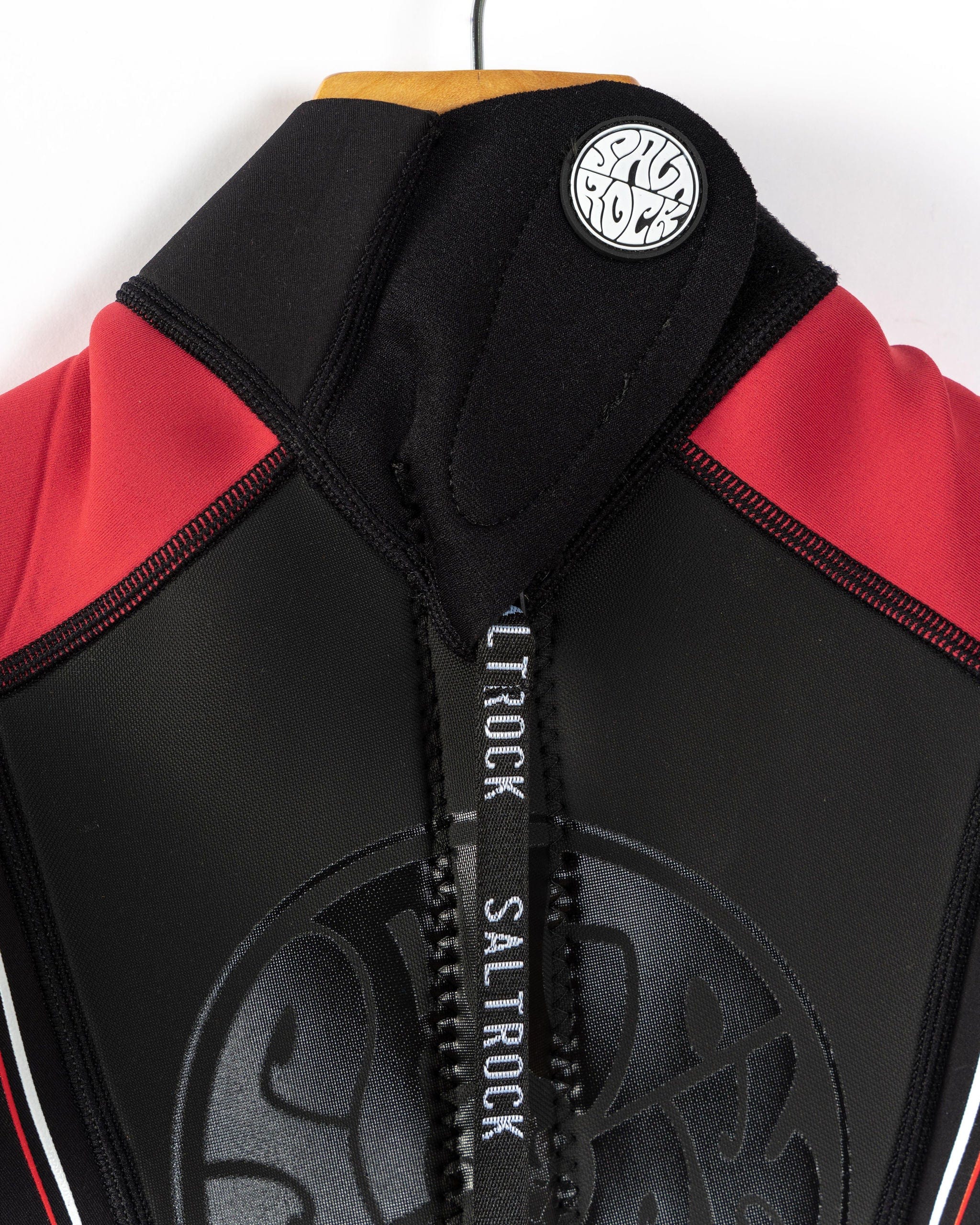 Core - Kids 3/2 Full Wetsuit - Black/Red - Image 16