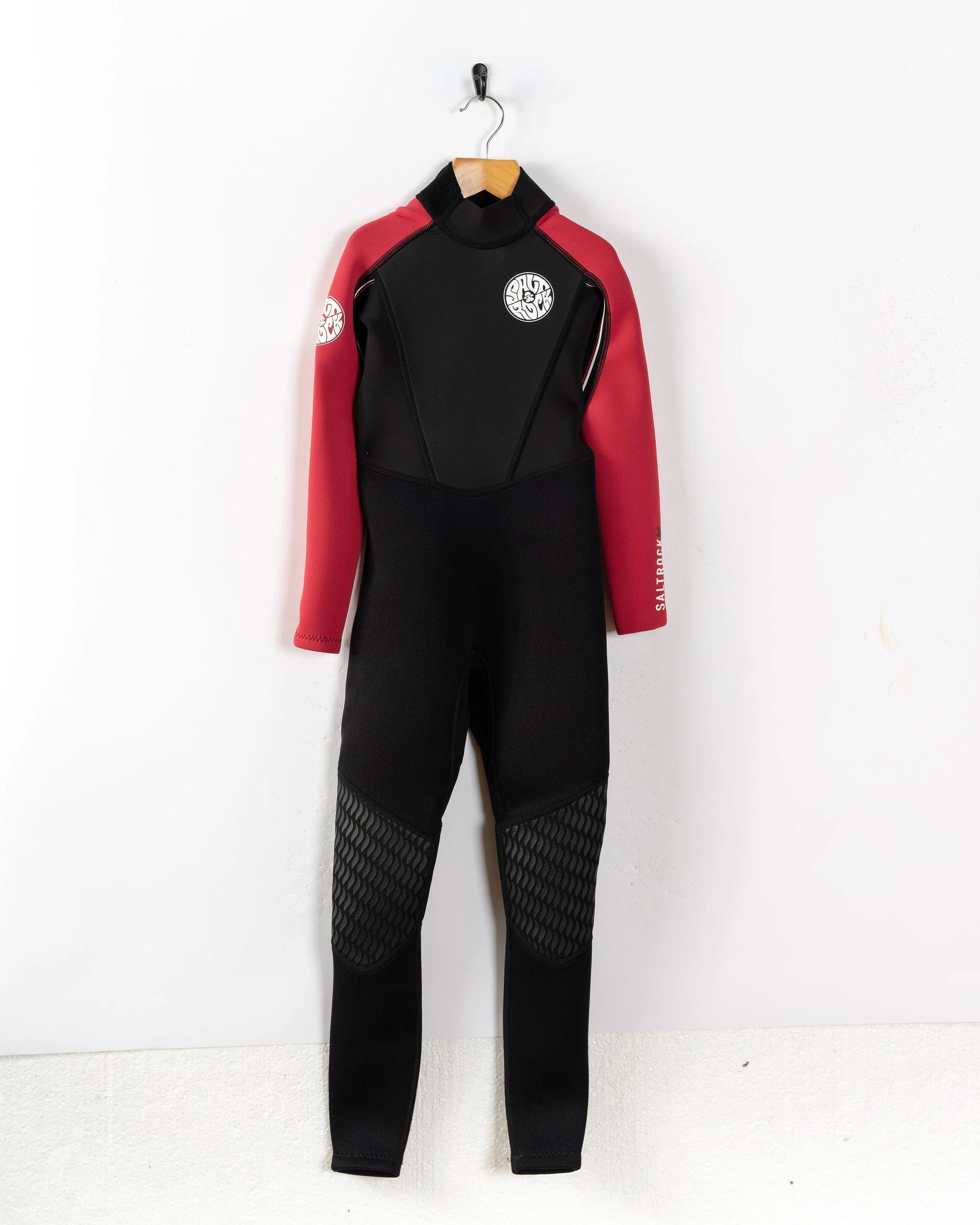 Core - Kids 3/2 Full Wetsuit - Black/Red - Image 3