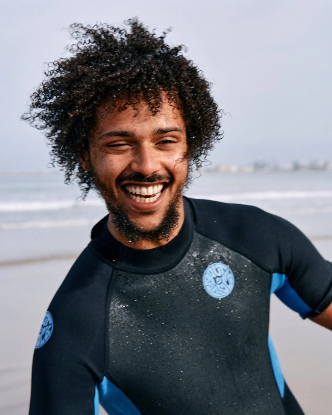 Core - Mens 3/2 Shortie Wetsuit - Black/Blue - Image 10