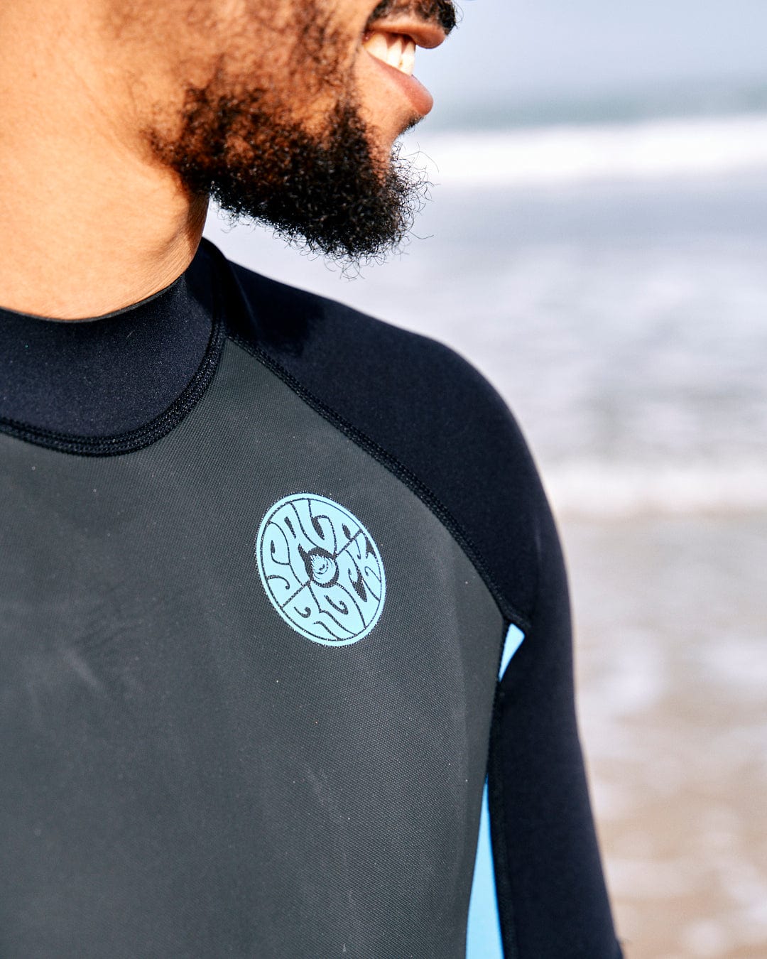 Core - Mens 3/2 Shortie Wetsuit - Black/Blue - Image 13