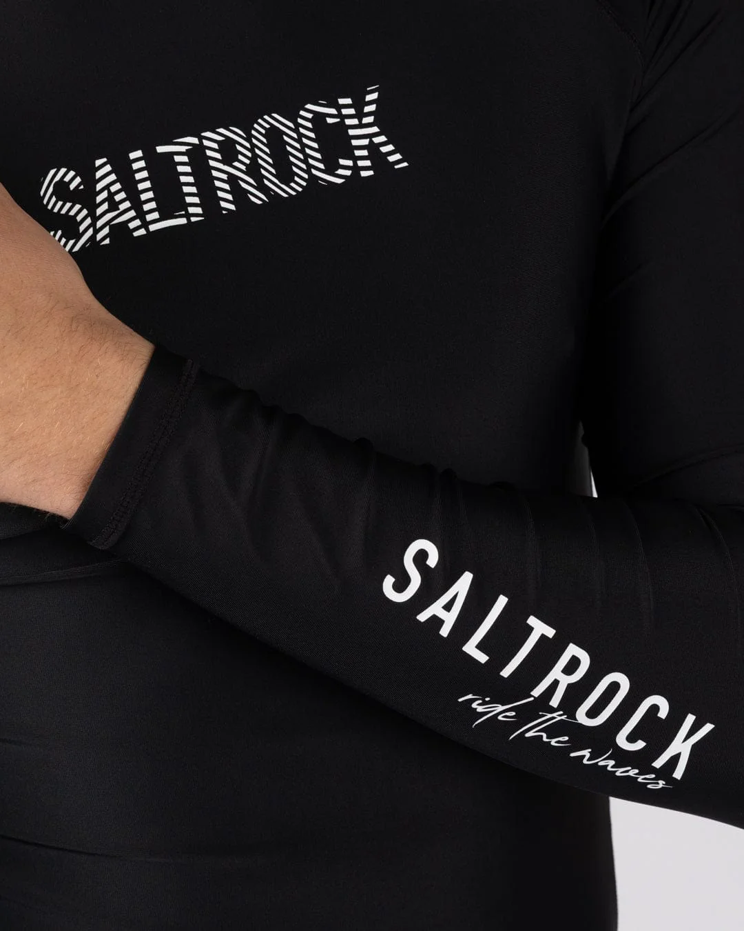 Core - Mens Long Sleeve Rashvest - Black - Image 6