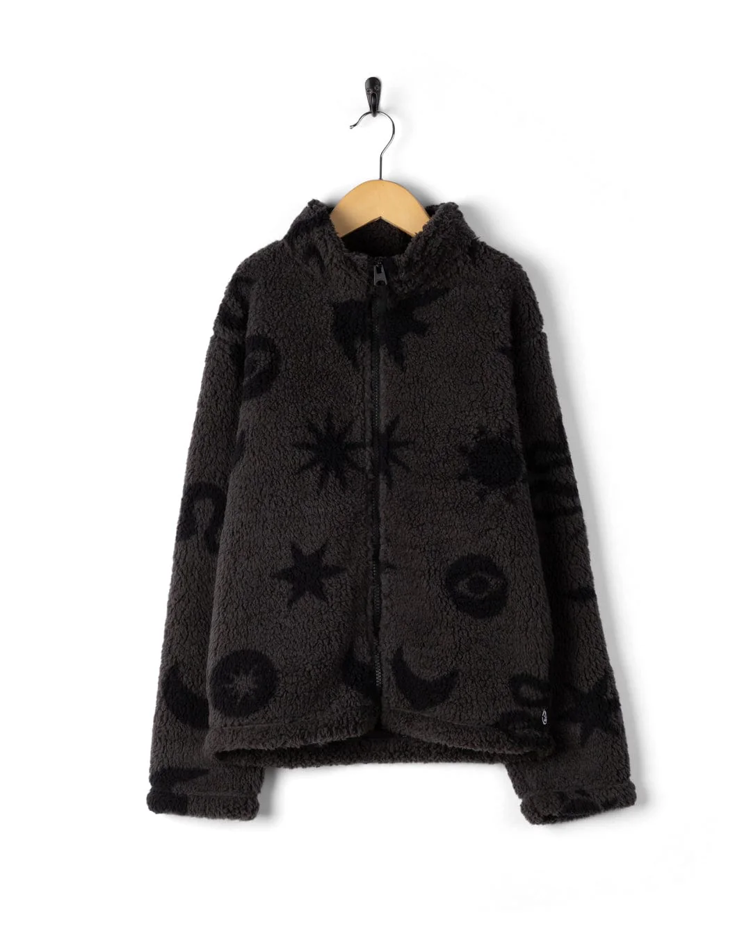 Cove - Kids Zip Fleece - Dark Grey
