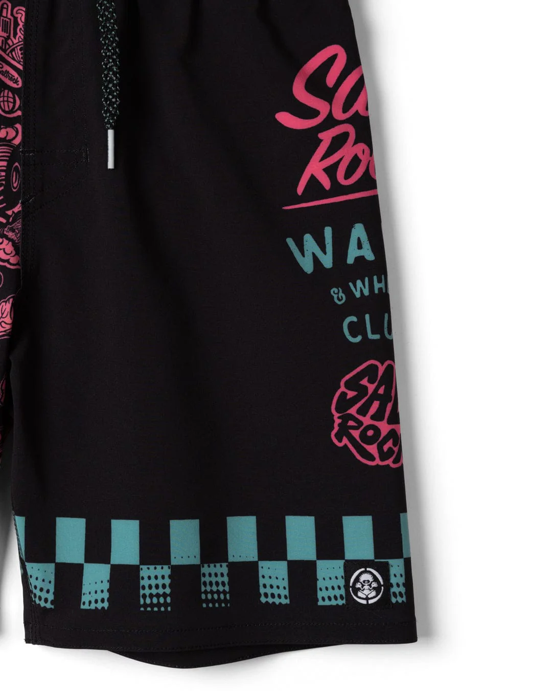 Creep Club Boardshort - Swim Short - Black - Image 3
