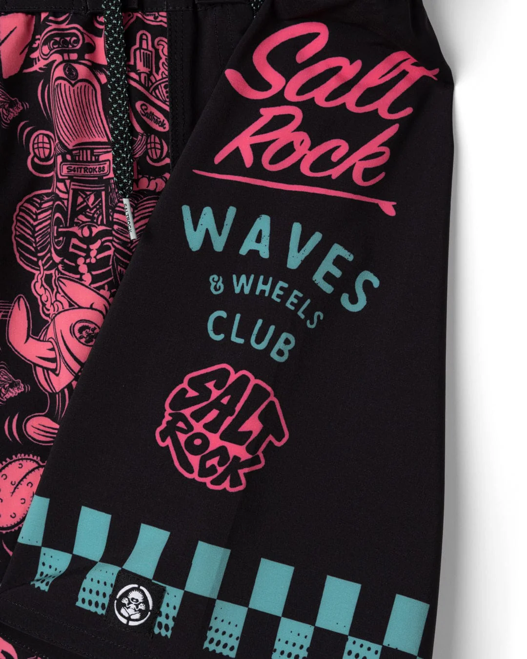 Creep Club Boardshort - Swim Short - Black - Image 4