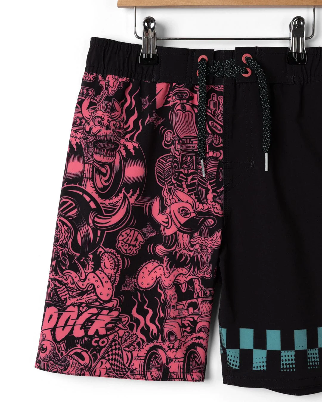 Creep Club Boardshort - Swim Short - Black - Image 6