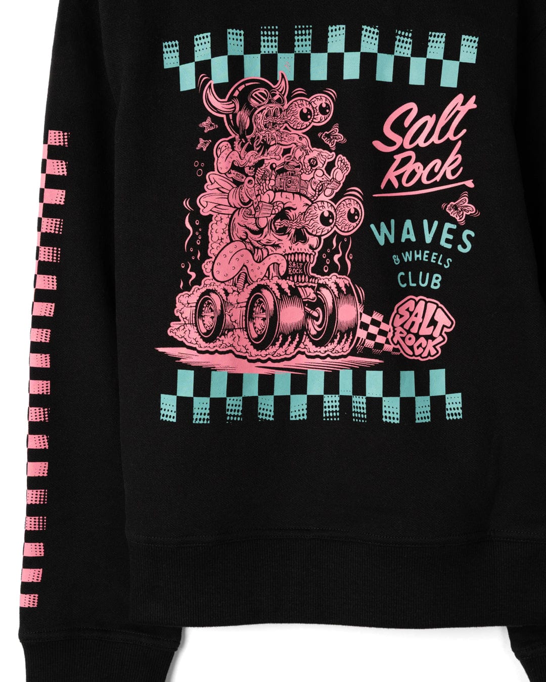 Creep Club - Kids Pop Hoodie - Black - Image 3