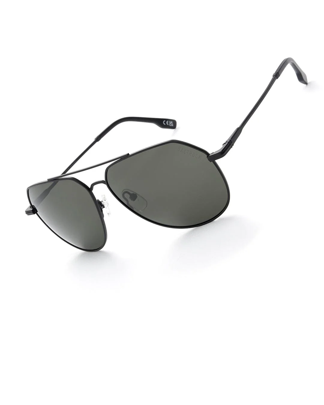 Cruiser - Aviator Polarised Sunglasses - Black - Image 4